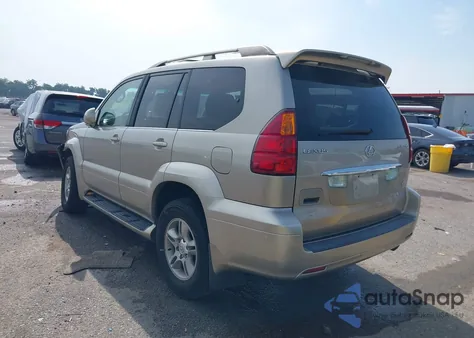 2003 Lexus Gx 470 z USA, uszkodzony, nr VIN JTJBT20X430009455